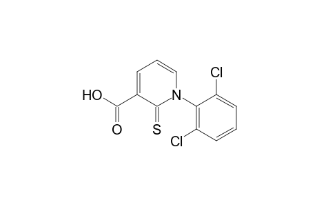 1-(2,6-dichlorophenyl)-2-sulfanylidene-3-pyridinecarboxylic acid