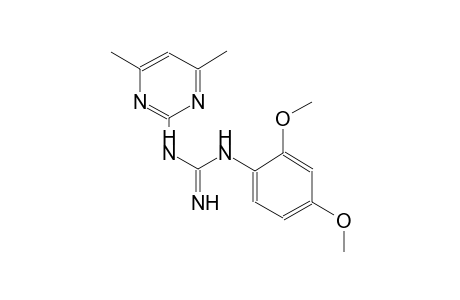 N-(2,4-dimethoxyphenyl)-N'-(4,6-dimethyl-2-pyrimidinyl)guanidine