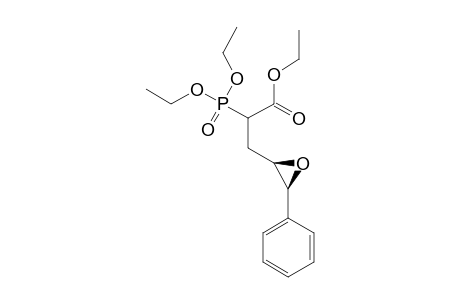 ETHYL-(4R*,5R*)-4,5-EPOXY-2-DIETHOXYPHOSPHORY-5-PHENYLPENTANOATE;MAJOR-DIASTEREOISOMER