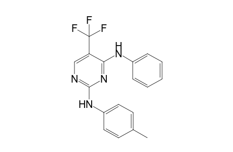2-(4-Methylphenylamino)-4-phenyl-5-(trifluoromethyl)pyrimidine