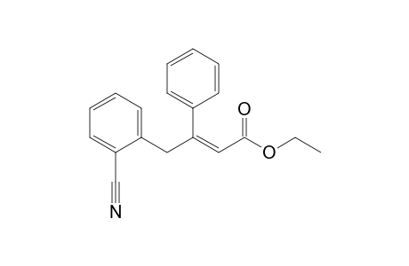 Ethyl (Z)-4-(2-Cyanophenyl)-3-phenyl-2-butenoate