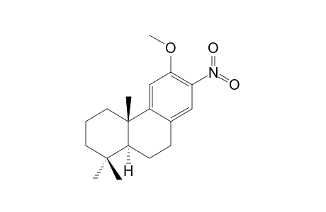 (+)-12-METHOXY-13-NITRO-PODOCARPA-8,11,13-TRIENE