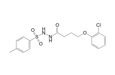 1-[4-(o-chlorophenoxy)butyryl]-2-(p-tolylsulfonyl)hydrazine