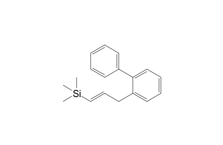 2-[(2E)-3-(Trimethylsilyl)prop-2-enyl]biphenyl