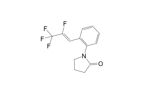 (Z)-1-(2-(2,3,3,3-tetrafluoroprop-1-en-1-yl)phenyl)pyrrolidin-2-one