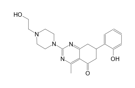 2-[4-(2-hydroxyethyl)-1-piperazinyl]-7-(2-hydroxyphenyl)-4-methyl-7,8-dihydro-5(6H)-quinazolinone