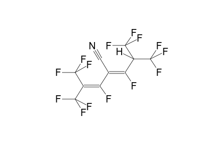 2-HYDRO-4-CYANOPERFLUORO-2,6-DIMETHYLHEPTA-3,5-DIENE