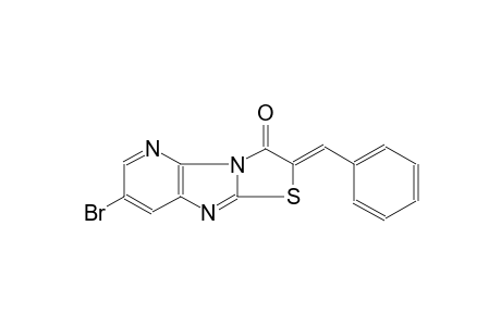 (2Z)-2-benzylidene-7-bromo[1,3]thiazolo[2',3':2,3]imidazo[4,5-b]pyridin-3(2H)-one