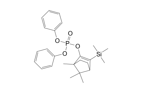 Phosphoric acid, diphenyl 1,7,7-trimethyl-3-(trimethylsilyl)bicyclo[2.2.1]hept-2-en-2-yl ester