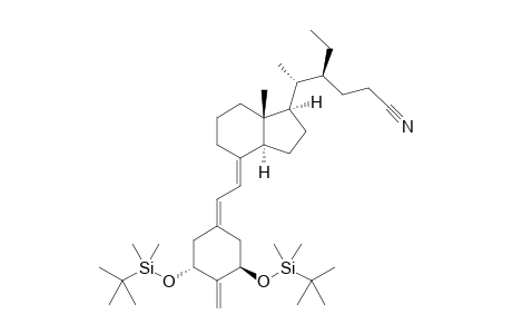 (4S)-5-[(1R,3R,7E,17.beta.)-1,3-Bis{[tert-butyl(dimethyl)silyl]oxy}-2-methylidene-9,10-secoestra-5,7-dien-17-yl]-4-ethylhexanenitrile