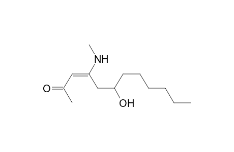 6-Hydroxy-4-(N-methylamino)dodec-3-en-2-one