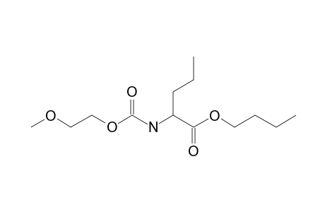 L-Norvaline, N-(2-methoxyethoxycarbonyl)-, butyl ester