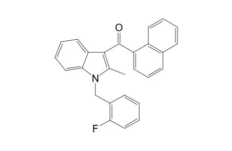 1-(2-Fluorobenzyl)-2-methyl-3-(1-naphthoyl)-1H-indole