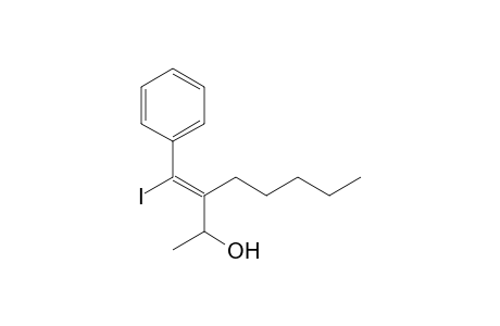 3-Pentyl-4-pheny-4-iodo-3(Z)-buten-2-ol