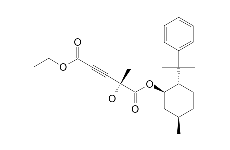 (2S)-ETHYL-5-METHYL-2-(1-METHYL-1-PHENYLETHYL)-CYCLOHEXYL-2-HYDROXY-2-METHYL-3-PENTYNDIOATE