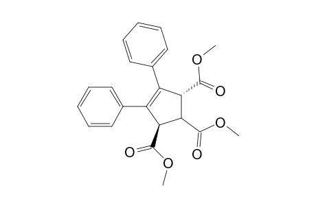 4-Cyclopentene-1,2,3-tricarboxylic acid, 4,5-diphenyl-, trimethyl ester, (1.alpha.,2.alpha.,3.beta.)-