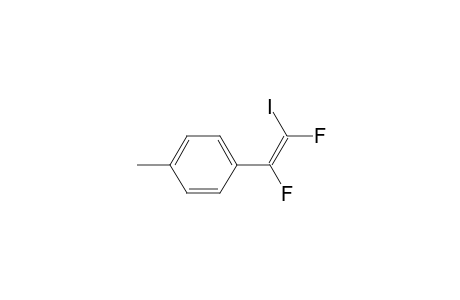 1-[(E)-1,2-bis(fluoranyl)-2-iodanyl-ethenyl]-4-methyl-benzene