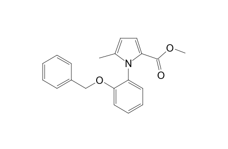 Methyl 1-(2-(benzyloxy)phenyl)-5-methyl-1H-pyrrole-2-carboxylate