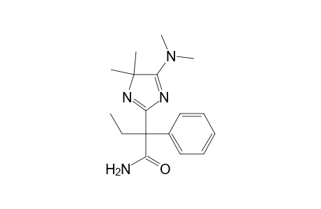 4H-Imidazole-2-acetamide, 5-(dimethylamino)-.alpha.-ethyl-4,4-dimethyl-.alpha.-phenyl-