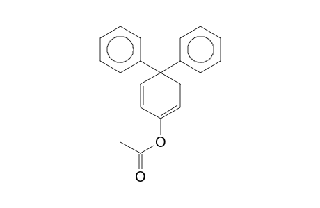 4,4-Diphenyl-1,5-cyclohexadien-1-yl acetate