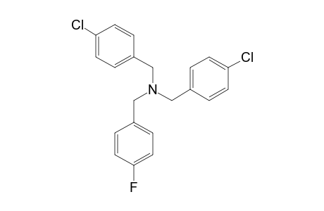 N,N-Bis(4-chlorobenzyl)-4-fluorobenzylamine