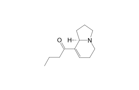 1-[(8aR)-1,2,3,5,6,8a-hexahydroindolizin-8-yl]-1-butanone