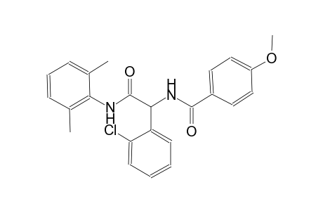 benzeneacetamide, 2-chloro-N-(2,6-dimethylphenyl)-alpha-[(4-methoxybenzoyl)amino]-