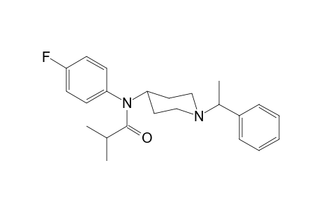N-4-Fluorophenyl-2-methyl-N-[1-(1-phenylethyl)piperidin-4-yl]propanamide