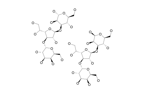 ALPHA-D-GALACTOPYRANOSYL-(1->3)-BETA-D-GALACTOFURANOSYL-(1->3)-D-MANNOPYRANOSE