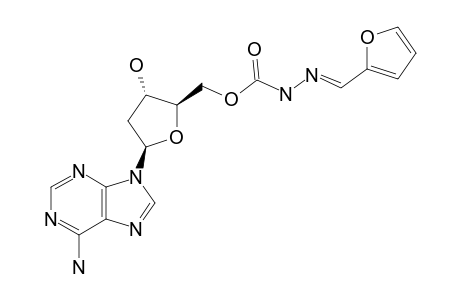 5'-[3''-(2'''-FURYLIDEN)-CARBAZOYL]-2'-DEOXYADENOSINE