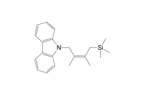 (Z)-(4-carbazol-9-yl-2,3-dimethyl-but-2-enyl)-trimethyl-silane