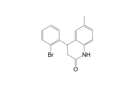 4-(2-bromophenyl)-6-methyl-3,4-dihydro-2(1H)-quinolinone