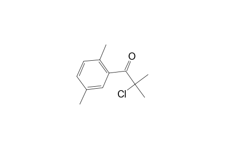 1-Propanone, 2-chloro-1-(2,5-dimethylphenyl)-2-methyl-