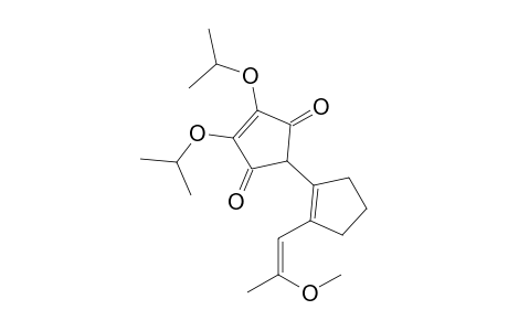 (Z)-2,3-Diisopropoxy-5-[2-(methoxypropenyl)cyclopentenyl]-2-cyclopenten-1,4-dione