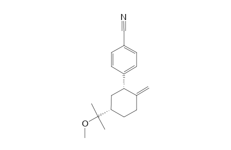 CIS-2-(4-CYANOPHENYL)-4-(1-METHOXY-1-METHYLETHYL)-1-METHYL-CYCLOHEXANE