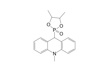 9-(4',5'-Dimethyl-2'-oxo-2'-.lamda.5-[1',3',2']dioxaphospholan-2'-yl)-10-methylacridane