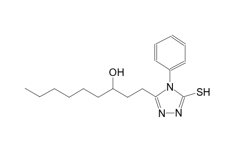 1-(4-phenyl-5-sulfanyl-4H-1,2,4-triazol-3-yl)-3-nonanol