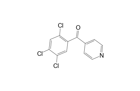 4-Pyridyl-(2,4,5-trichlorophenyl)methanone