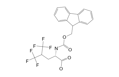 (S)-2-[[[(9H-FLUOREN-9-YL)-METHOXY]-CARBONYL]-AMINO]-5,5,5-TRIFLUORO-4-(TRIFLUOROMETHYL)-PENTANOIC-ACID