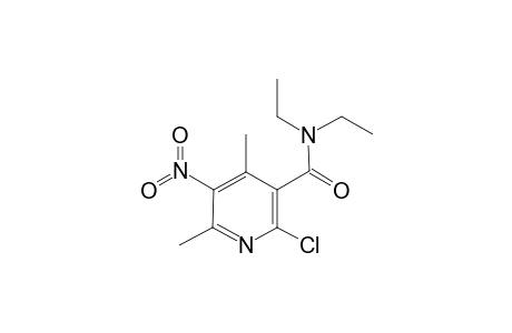 2-Chloro-N,N-diethyl-4,6-dimethyl-5-nitrO-nicotinamide