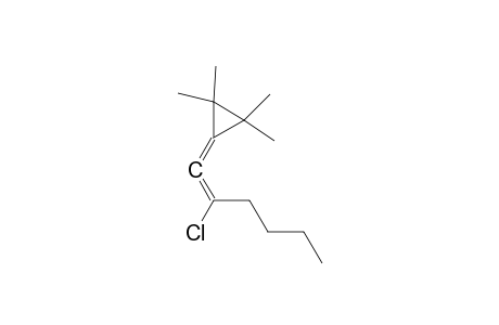 3-(2-Chloro-1-hexenylidene)-1,1,2,2-tetramethylcyclopropane