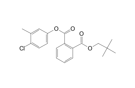 Phthalic acid, 4-chloro-3-methylphenyl neopentyl ester