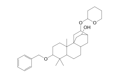 2H-2,4a-Ethanophenanthren-3-ol, dodecahydro-4b,8,8-trimethyl-7-(phenylmethoxy)-12-[(tetrahydro-2H-pyr an-2-yl)oxy]-