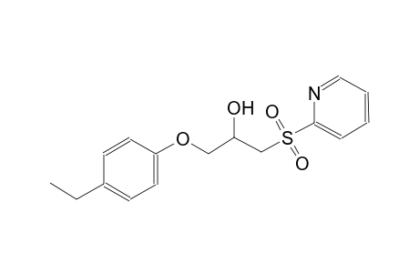 1-(4-ethylphenoxy)-3-(2-pyridinylsulfonyl)-2-propanol