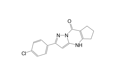 2-(4-Chlorophenyl)-4,5,6,7-tetrahydro-8H-cyclopenta[d]pyrazolo[1,5-a]pyrimidin-8-one