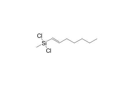 E-1-DICHLOROMETHYLSILYL-1-HEPTENE