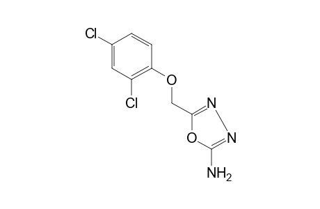 2-AMINO-5-[(2,4-DICHLOROPHENOXY)METHYL]-1,3,4-OXADIAZOLE