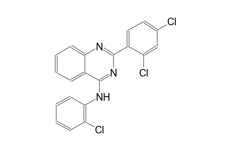 N-(2-chlorophenyl)-2-(2,4-dichlorophenyl)-4-quinazolinamine