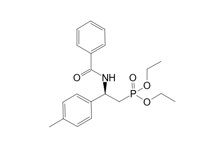 (R)-Diethyl 2-benzamido-2-p-tolylethylphosphonate