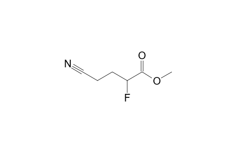 Methyl 4-cyano-2-fluorobutanoate